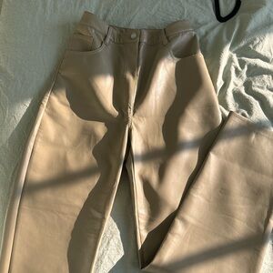 Aritzia leather pants
